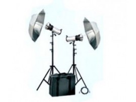 Fomex E Studio Kit 210 with umbrella 85cm